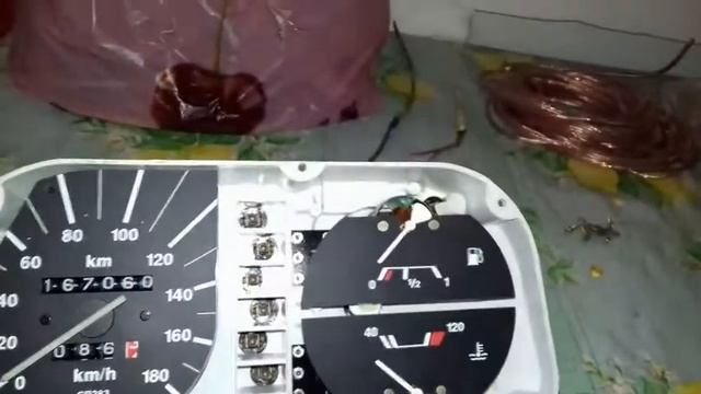 #тюнинг_приборной_панели #таврия #славута