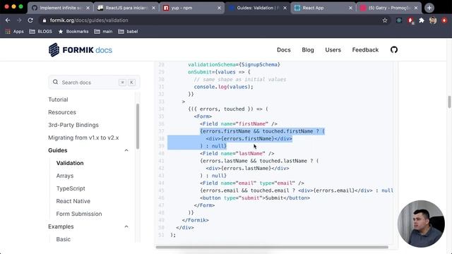 #15 - ReactJS para Iniciantes - Integrando formulário de cadastro com Formik смотреть онлайн