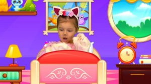 Сборник историй для детей как Арина, собачка Дуду и котик Бубу играют в игре. Bubbu и Duddu вмест