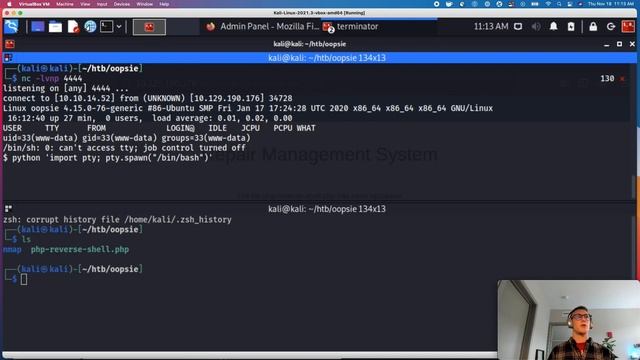 HackTheBox Walkthrough (full) - Oopsie // Starting Point смотреть онлайн