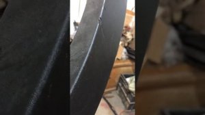 Молдинг двери Санта Фе задний правый