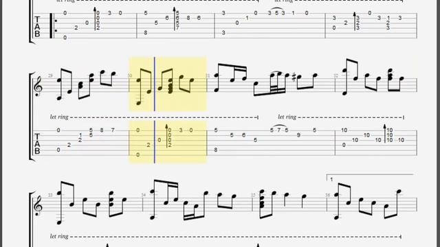 A Time For Us - Guitar Pro Tab смотреть онлайн