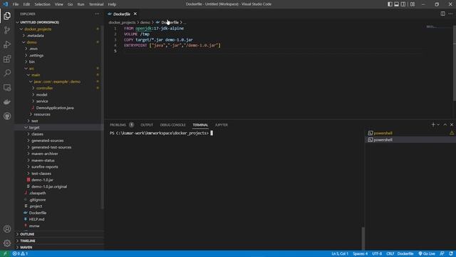 How to Containerize a Spring Boot Application to docker смотреть онлайн