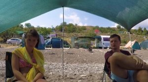Едем в Крым с палаткой. Кемпинг на берегу моря. Живем в палатке 3 недели. Часть 5