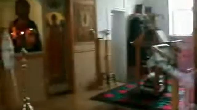 Рождественская служба в Егоровке,9.01.14 .Задостойник