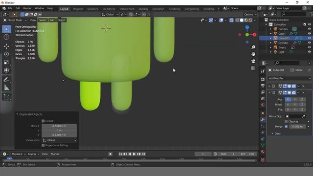 android logo 3d modelig in blender 2.92 easy guide step by step смотреть онлайн