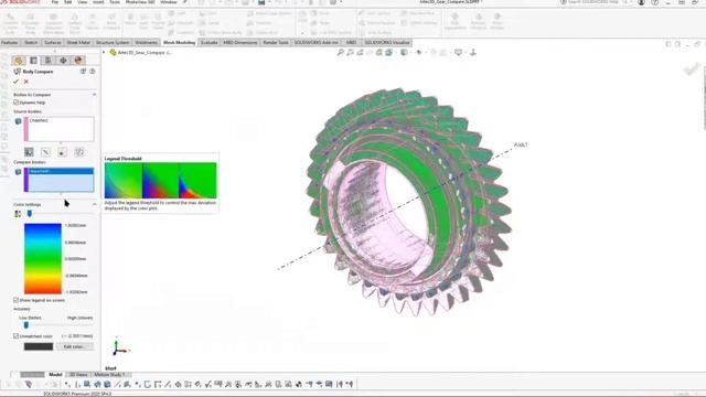 Working with Mesh Files in SOLIDWORKS смотреть онлайн