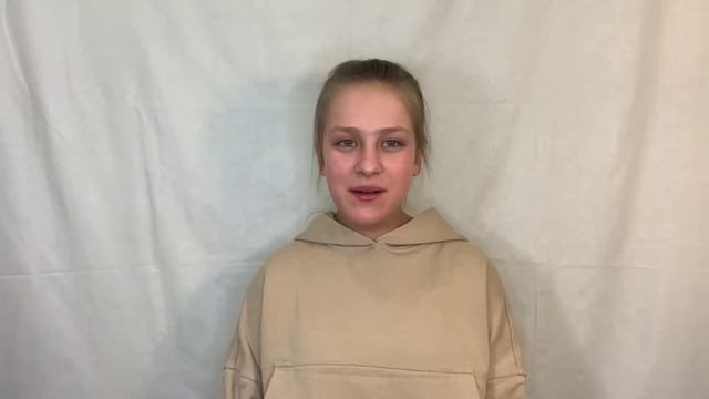 Визитная карточка 26.03.2021 г. Рахматулина Настя 14 лет. смотреть онлайн