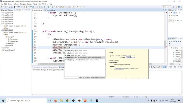 Video 21 - Archivos III (BufferedReader - BufferedWriter) смотреть онлайн