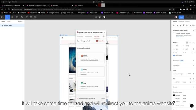 Figma to Code using Anima | Figma Tutorial смотреть онлайн