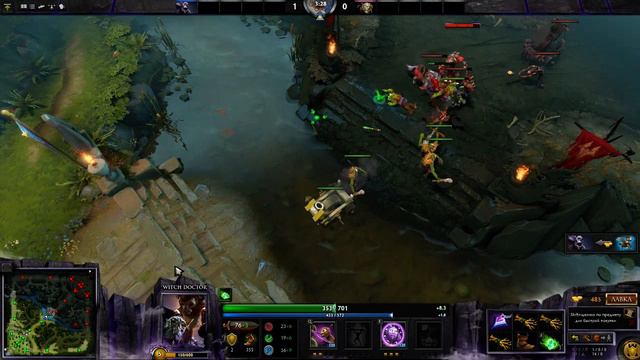 Dota 2: Witch Doctor Vs Lycan