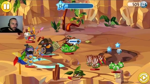 Robot Domuz Boss Savaşı - Angry Birds Epic # 8 смотреть онлайн