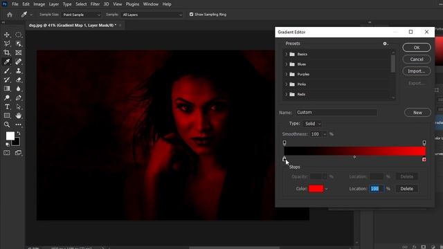 The BEST Color Grading Tool for Photoshop. Colour lookup & Gradient Map ! смотреть онлайн