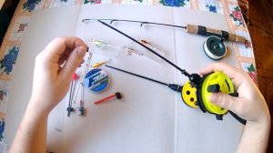 Оснащение зимней удочки (балансиры)