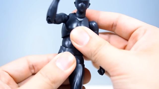 S.H.Figuarts BODY KUN Man (Solid Black Color Version) Figure Review смотреть онлайн