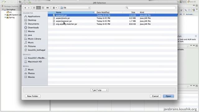 Spring Tutorial 25 - Setting Up AOP Dependencies смотреть онлайн