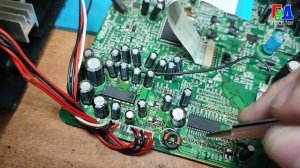 Магнитола Philips AZ1826 нет звука / Philips AZ1826 radio no sound