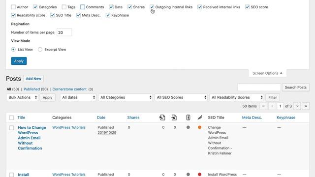 WordPress Screen Options: Clean Up WordPress Admin Views смотреть онлайн
