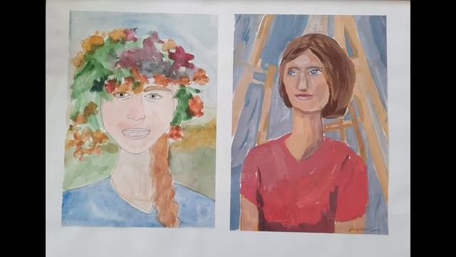 Портрет преподавателей Качугской Детской Художественной Школы! смотреть онлайн