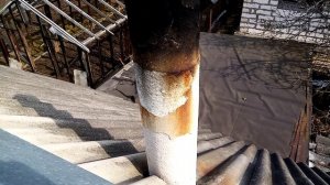 Труба асбестоцементная. Взрывоопасна при перегреве!