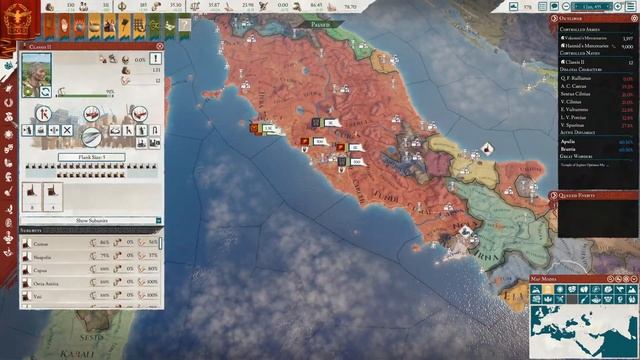 Imperator Rome - Roman World Conquest Speedrun (Imperator Invictus) - Part 1 смотреть онлайн