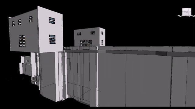 Построение 3D модели шлюза смотреть онлайн