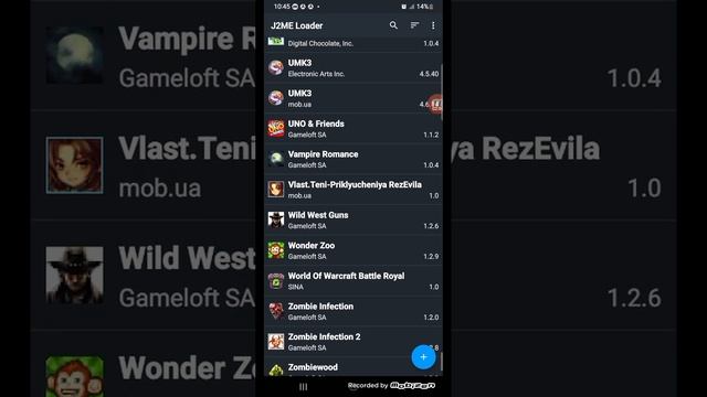 minha lista de jogos java (android) j2me loader смотреть онлайн