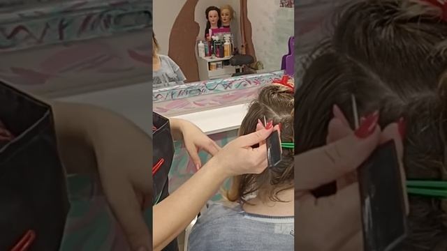 Проборы для мелирования