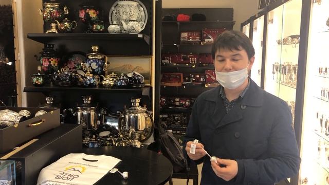 Отзыв о покупке серебряного заварочного ситечка в магазине Этно-шоп смотреть онлайн