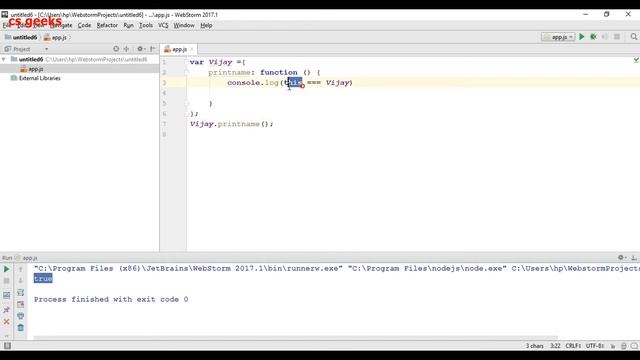 NodeJS tutorial step by step 5 this(हिन्दी) смотреть онлайн
