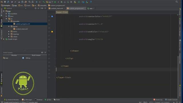 How to create custom progress bar in Android смотреть онлайн
