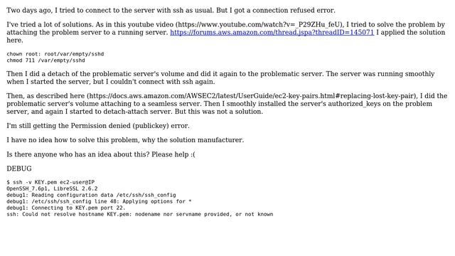 DevOps & SysAdmins: ec2 ssh Permission denied (publickey) смотреть онлайн