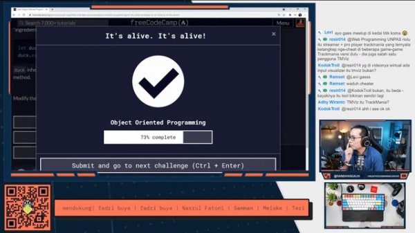 JavaScript Algorithms and Data Structures | #17 - Object Oriented Javascript (Bagian 2/2)