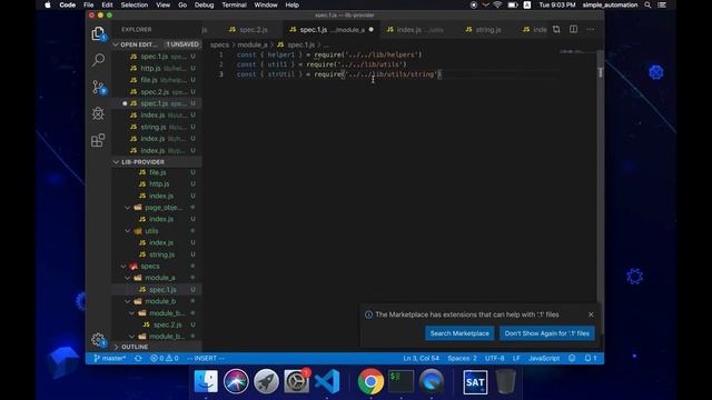 Простой паттерн для автоматизации тестирования (LibProvider/SourceProvide) смотреть онлайн