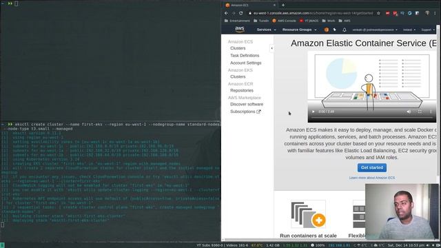 [ Kube 71 ] Creating Kubernetes cluster in AWS using Eksctl | AWS Elastic Kubernetes Service смотреть онлайн