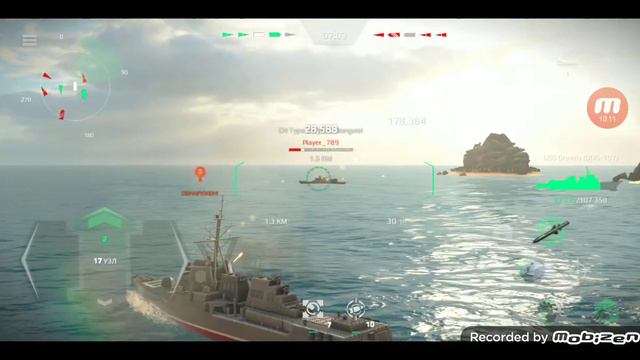 Топ 3 самых мощных кораблей в MODERN WARSHIP ONLINE...