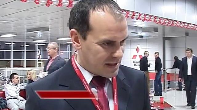 Открытие автосалона Mitsubishi смотреть онлайн