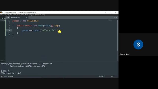 Run Java Code directly from Sublime | Oop | Java | Programming смотреть онлайн