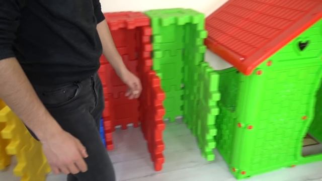 Yusuf ve Dayısı Saklambaç Oynadılar | Kids playing Hide and Seek with colored puzzle смотреть онлайн