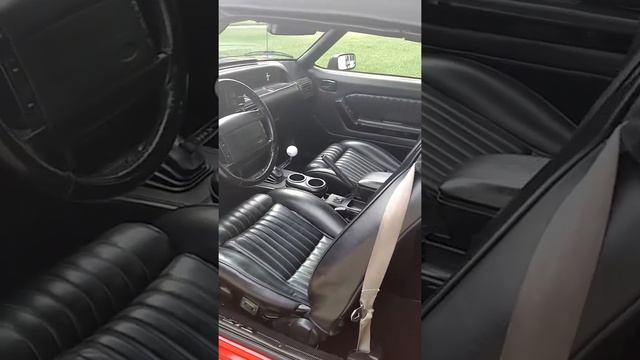 1991 Mustang GT convertible walk around MS смотреть онлайн