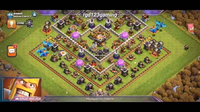 CLASH OF CLAN NEW LIVE ATTACK IN WAR смотреть онлайн