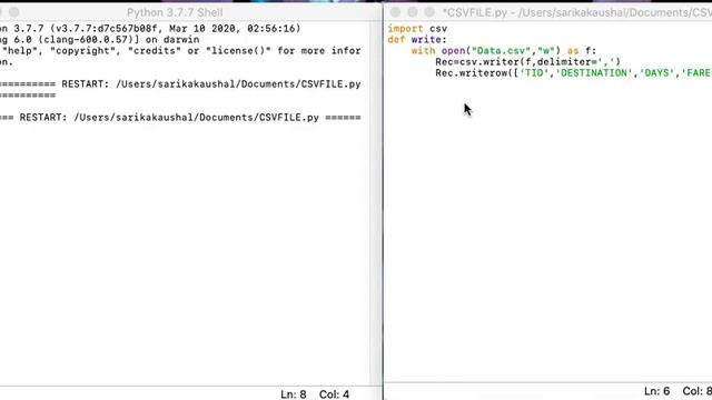 CSV Files (Class XII,CBSE) смотреть онлайн