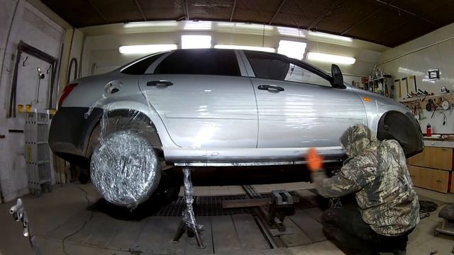 ПРАВИЛЬНЫЙ Ремонт порогов на ЛАДЕ ГРАНТА СВОИМИ руками.