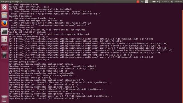 How to install mysql in Ubuntu/ Linux. смотреть онлайн