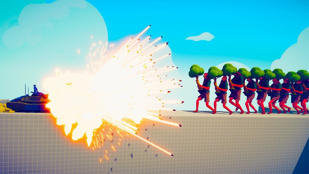 GOD TANK vs ALL GIANT | TABS - Totally Accurate Battle Simulator смотреть онлайн