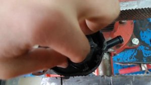 Разборка фильтра компрессора пневмоподвески прадо/prado 120 TEMS. LEXUS