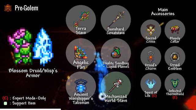 Druid Loadouts Guide - Terraria Mod of Redemption 0.7.9 смотреть онлайн