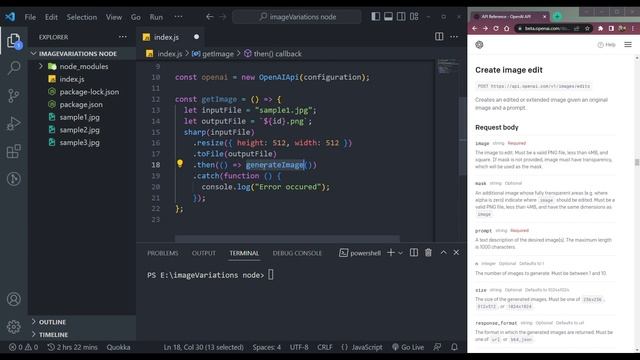 Generate Image Variations using Artificial Intelligence - Node.js and OpenAI Tutorial смотреть онлайн