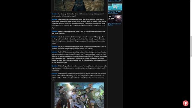 FFXIV: MMORPG Lorebuilding Interview смотреть онлайн