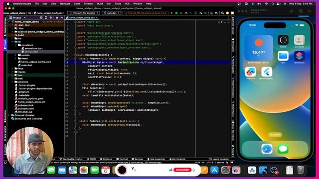 Complete Guide for Creating Home Widgets with Flutter for Android & iOS смотреть онлайн